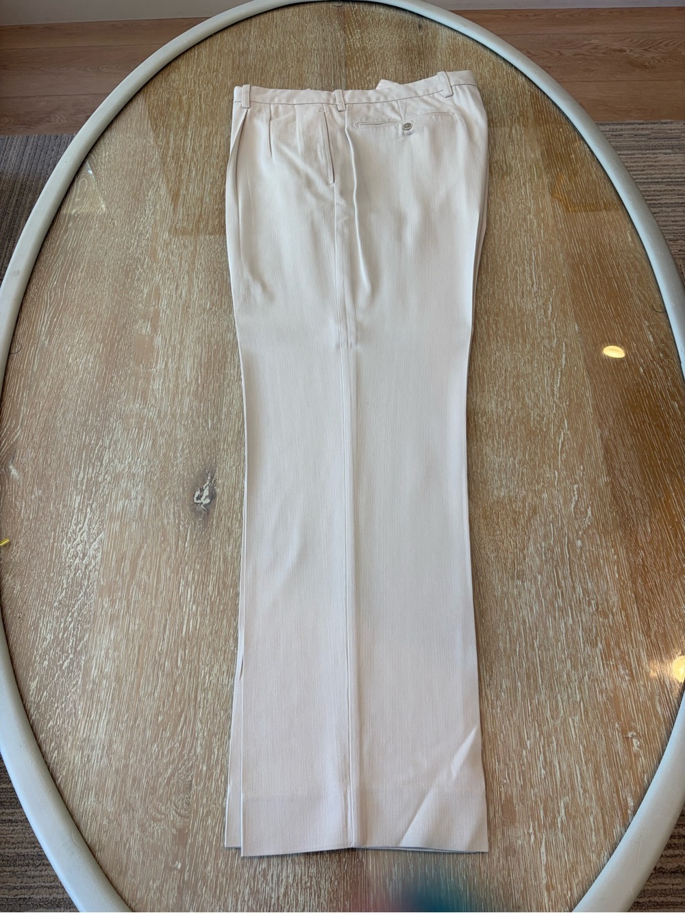 Tommy Bahama Cream Silk Pants